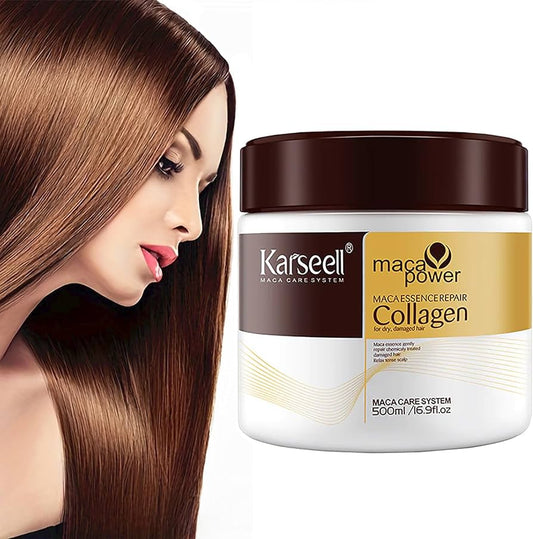 Karseell Collagen Hair Mask For Dry Damaged & All Hair Types - 500ml